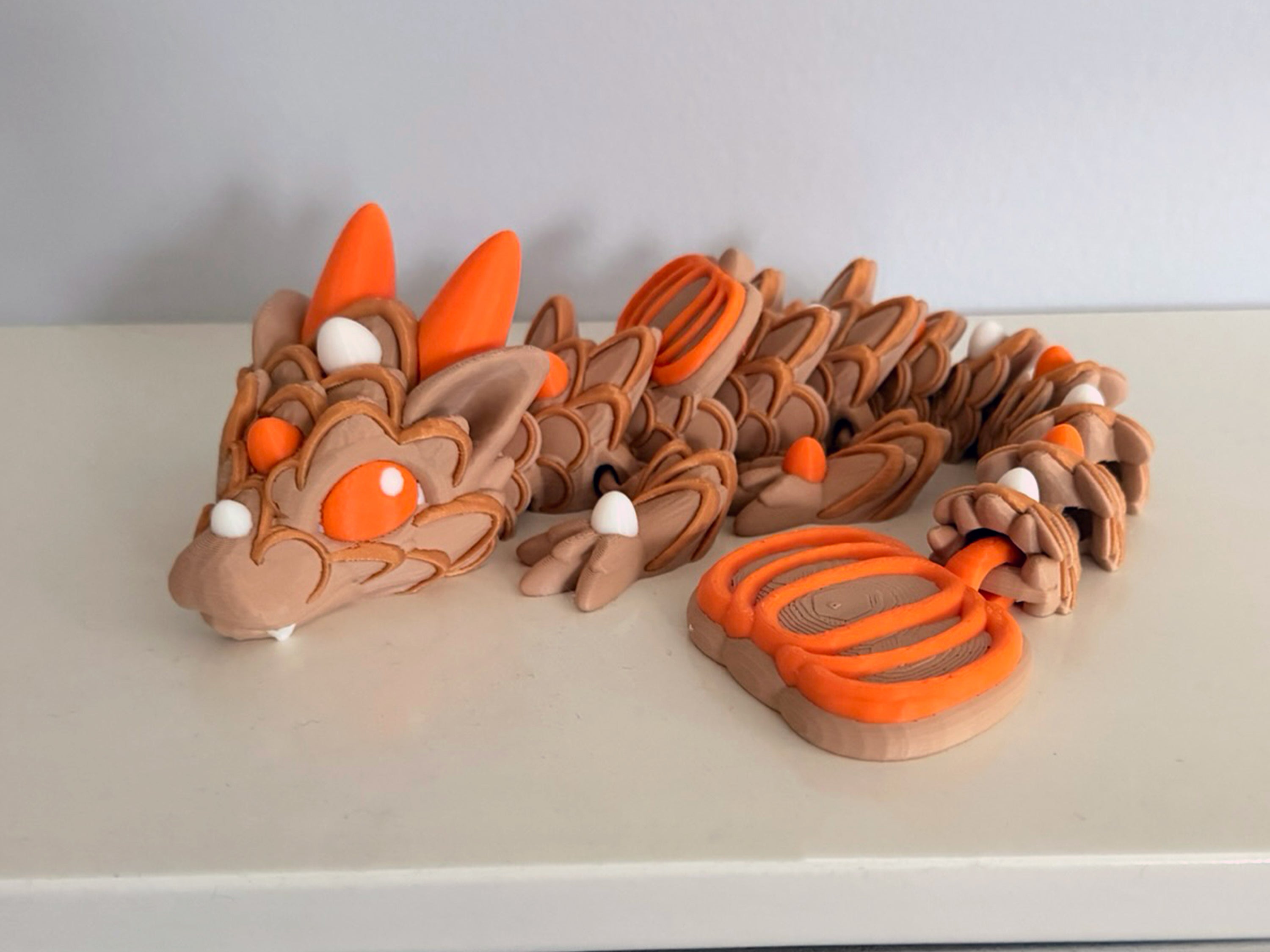 Cinderwing3D Pumpkin Spice Latte Baby Dragon