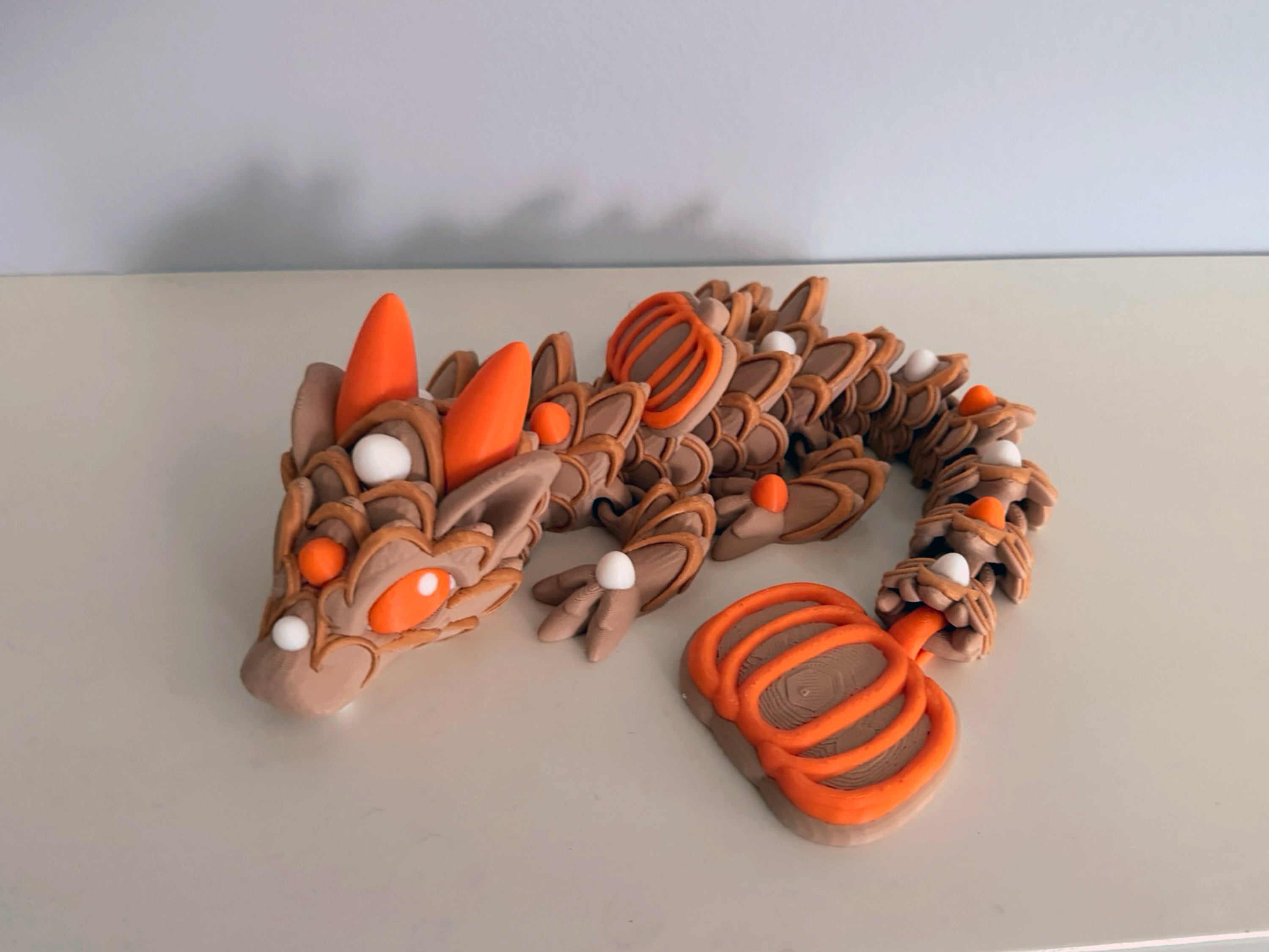 Cinderwing3D Pumpkin Spice Latte Baby Dragon