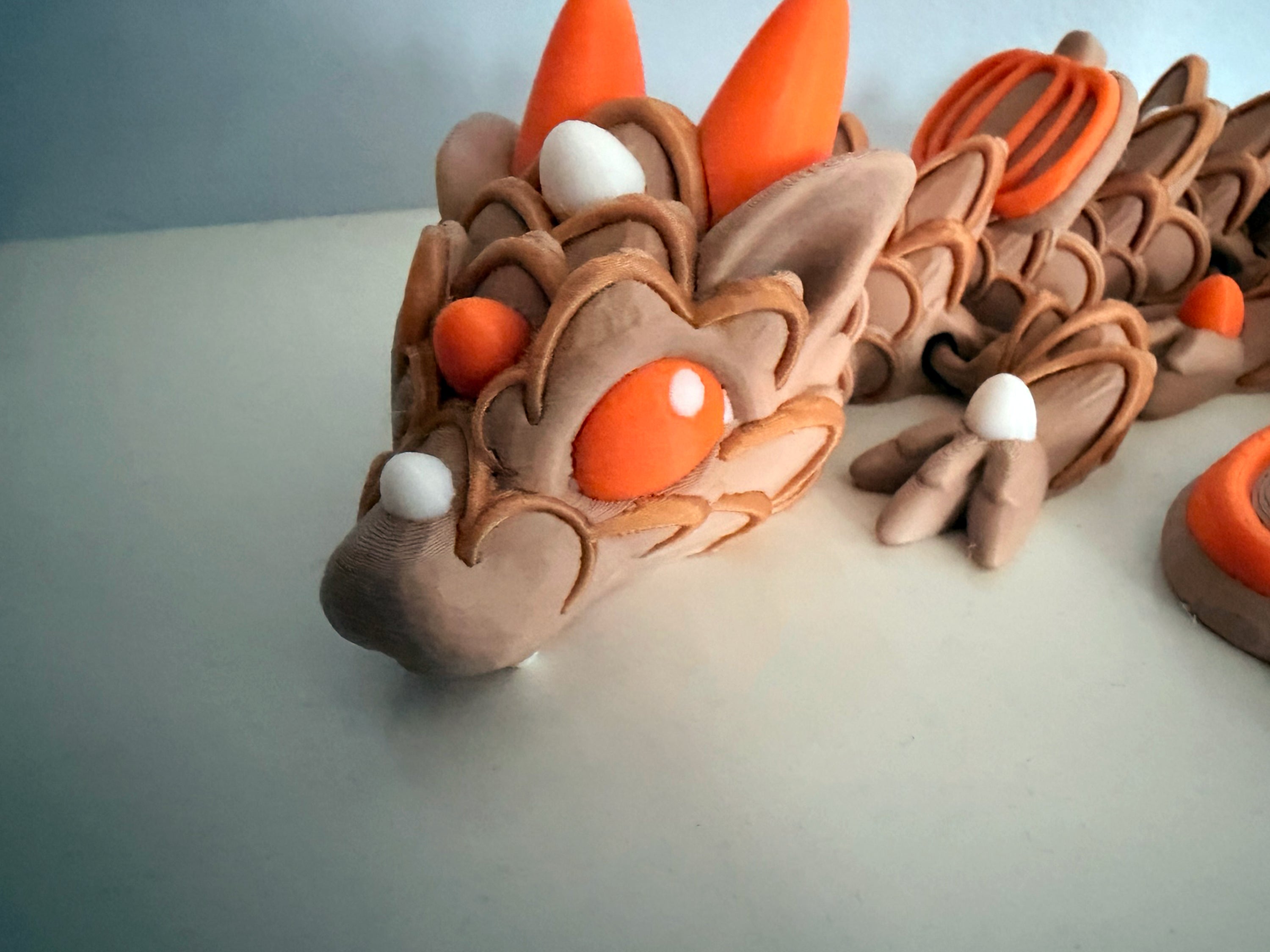 Cinderwing3D Pumpkin Spice Latte Baby Dragon