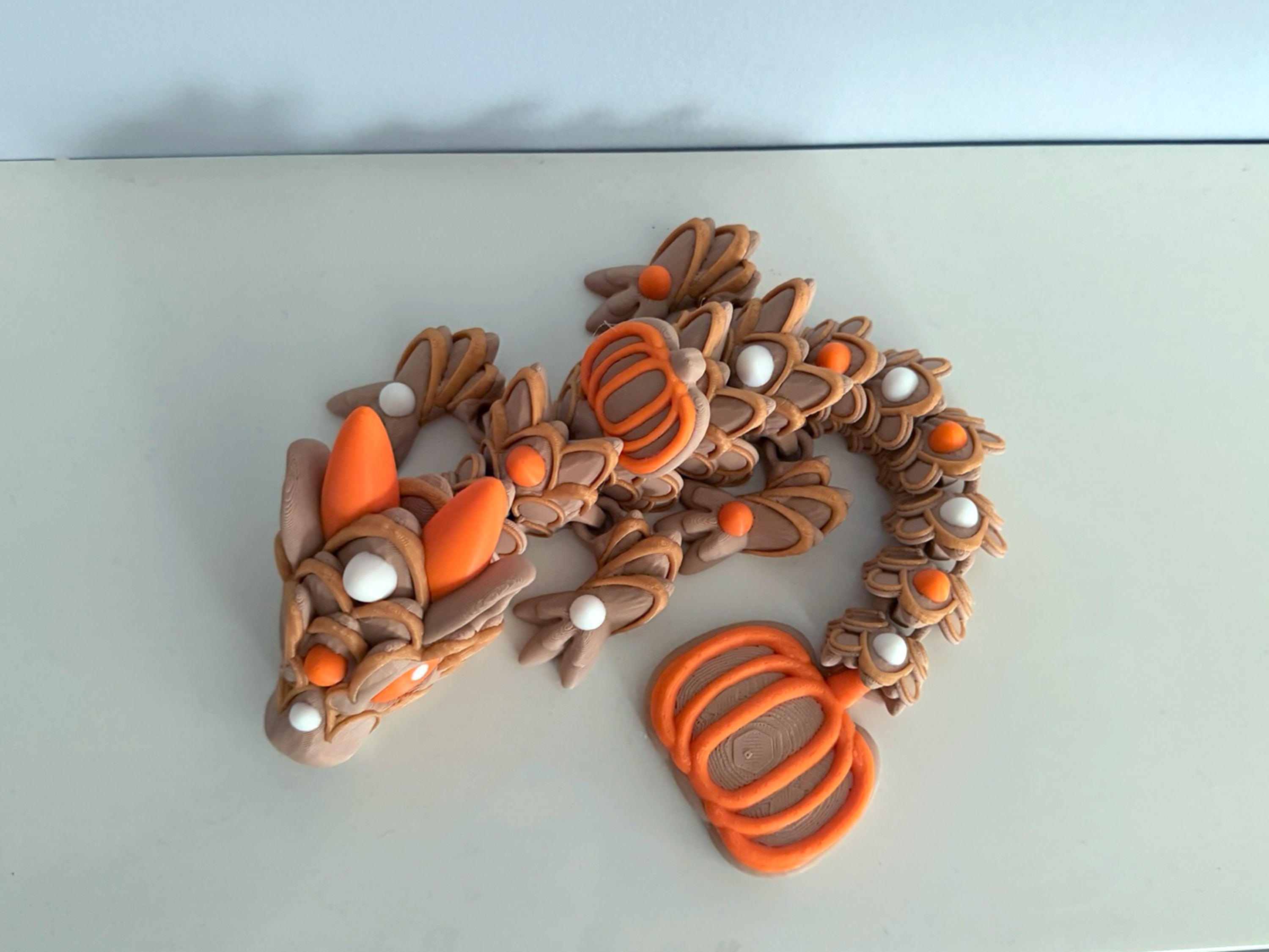 Cinderwing3D Pumpkin Spice Latte Baby Dragon