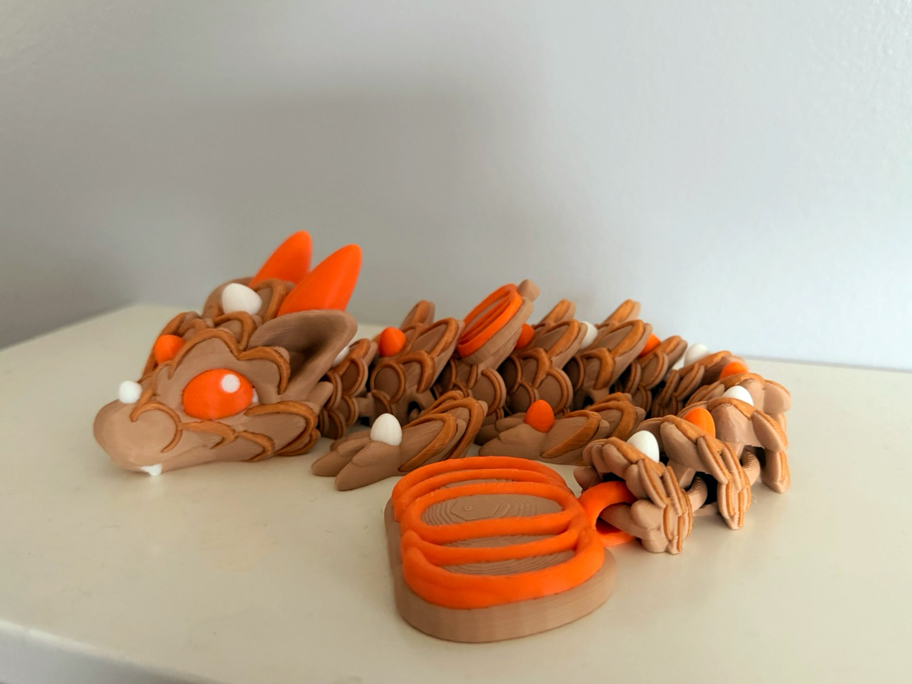 Cinderwing3D Pumpkin Spice Latte Baby Dragon