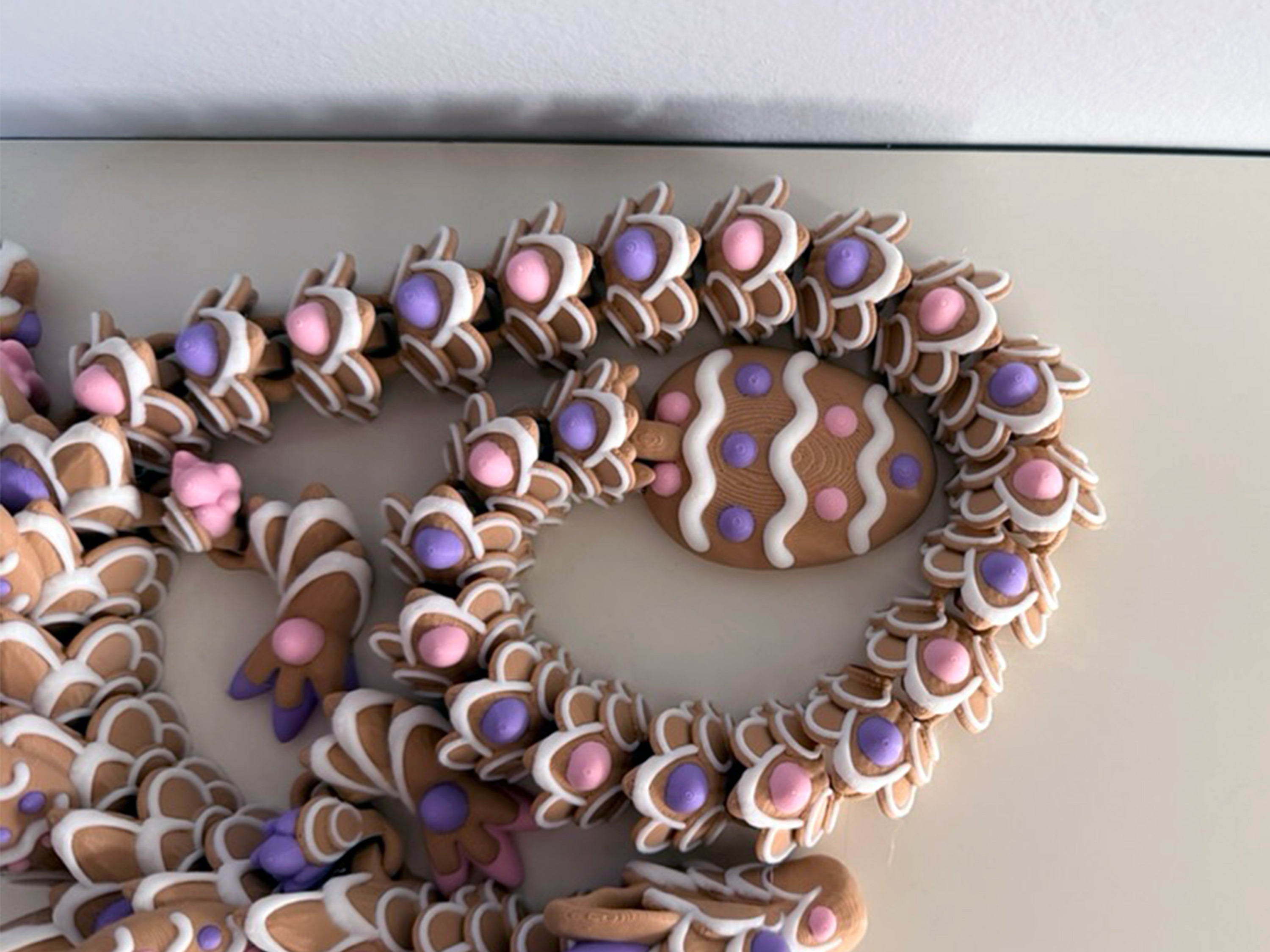 Easter Egg Cookie Dragon