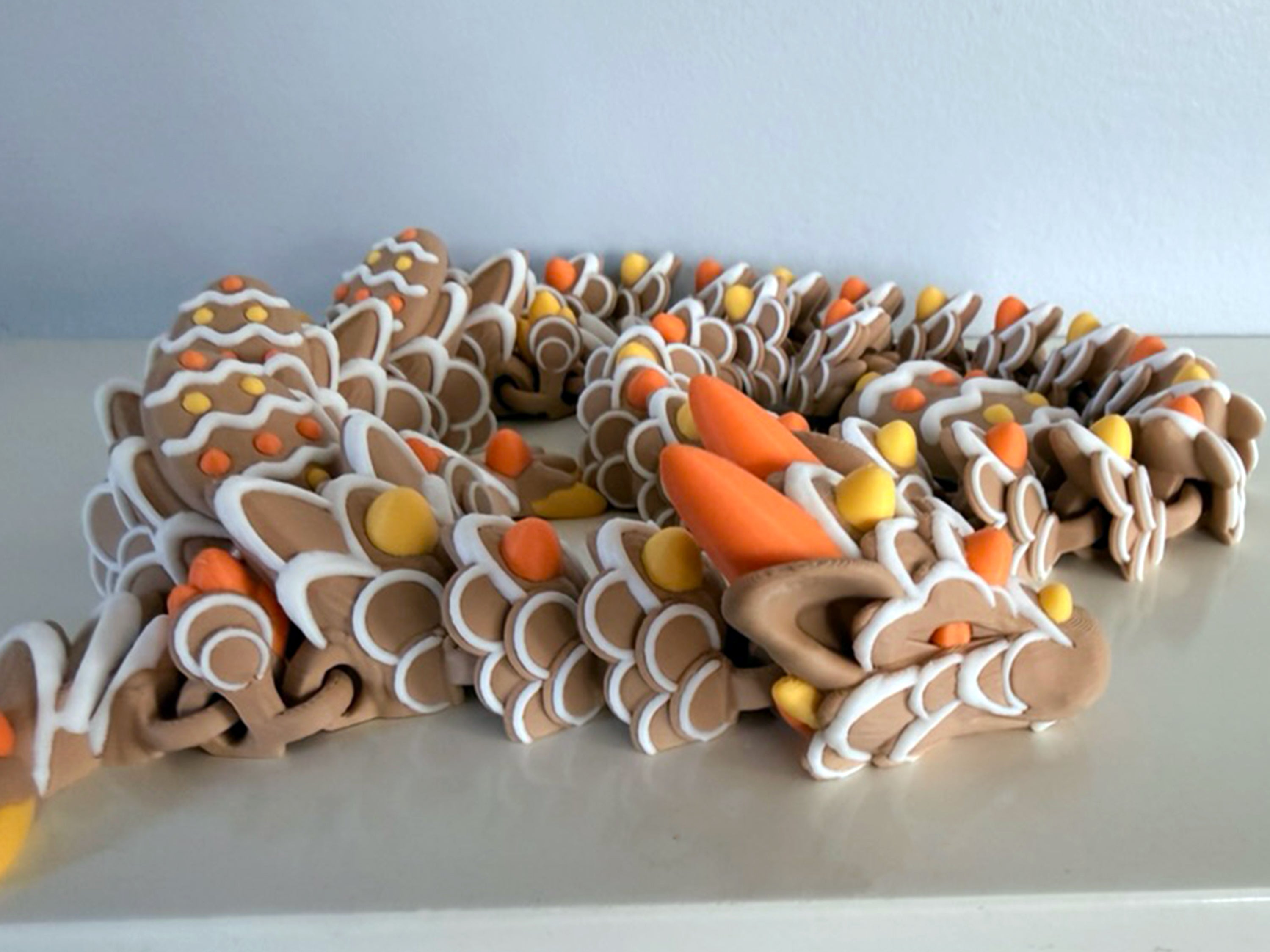 Easter Egg Cookie Dragon