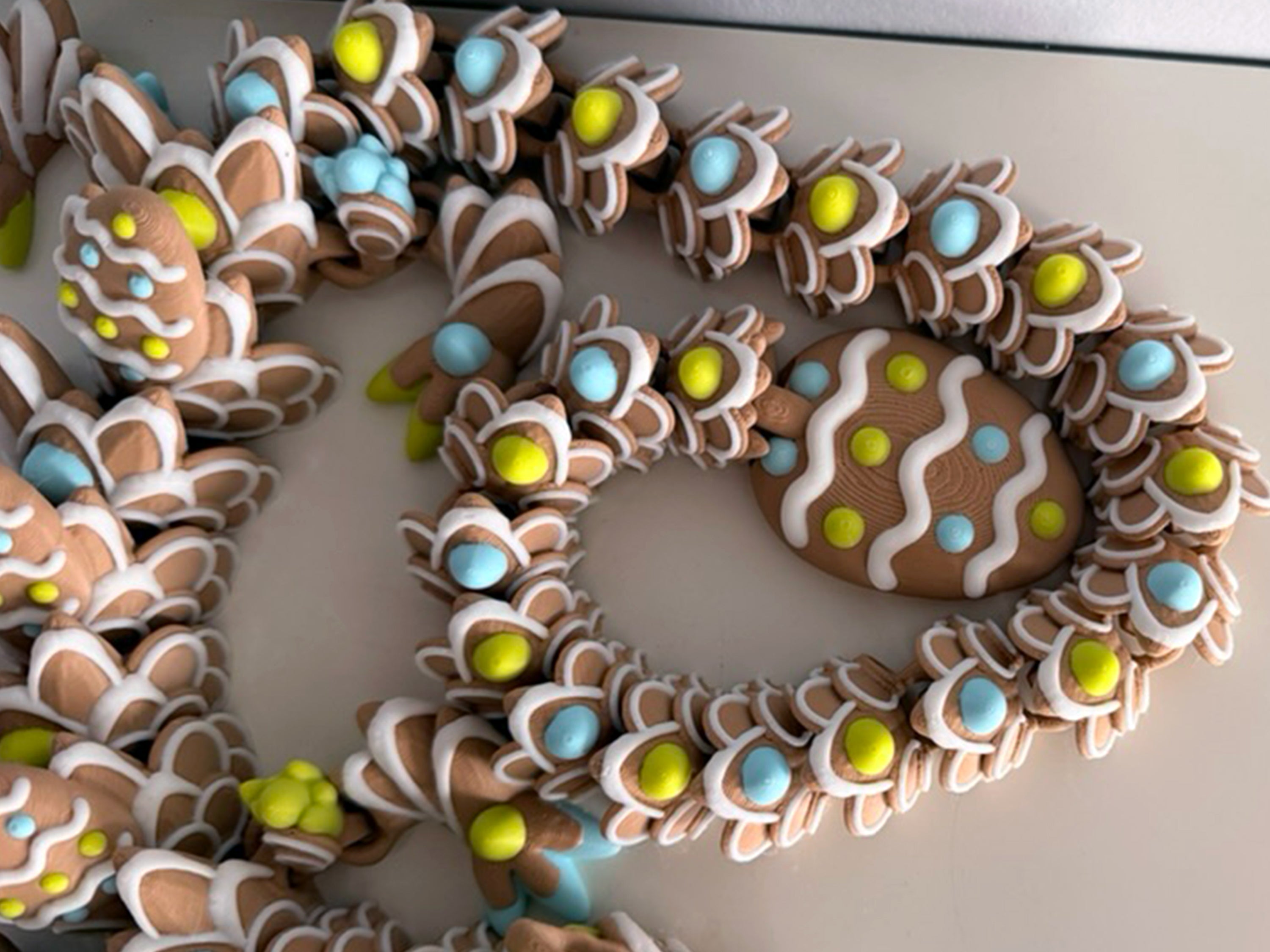 Easter Egg Cookie Dragon