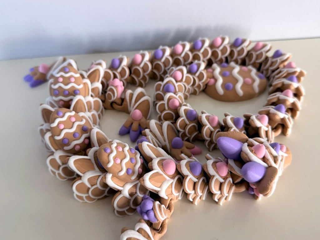 Easter Egg Cookie Dragon