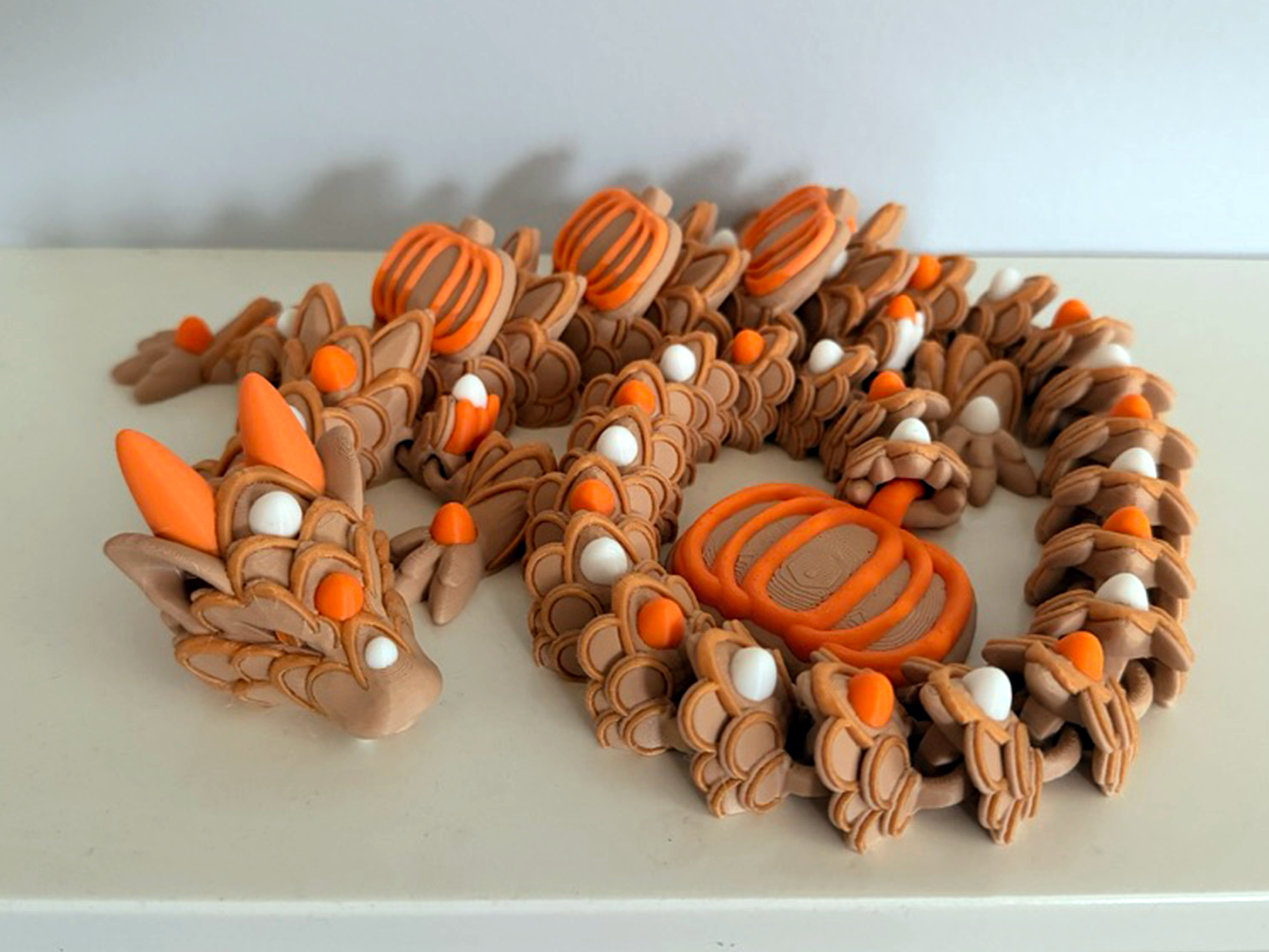 Cinderwing3D Pumpkin Spice Latte Dragon
