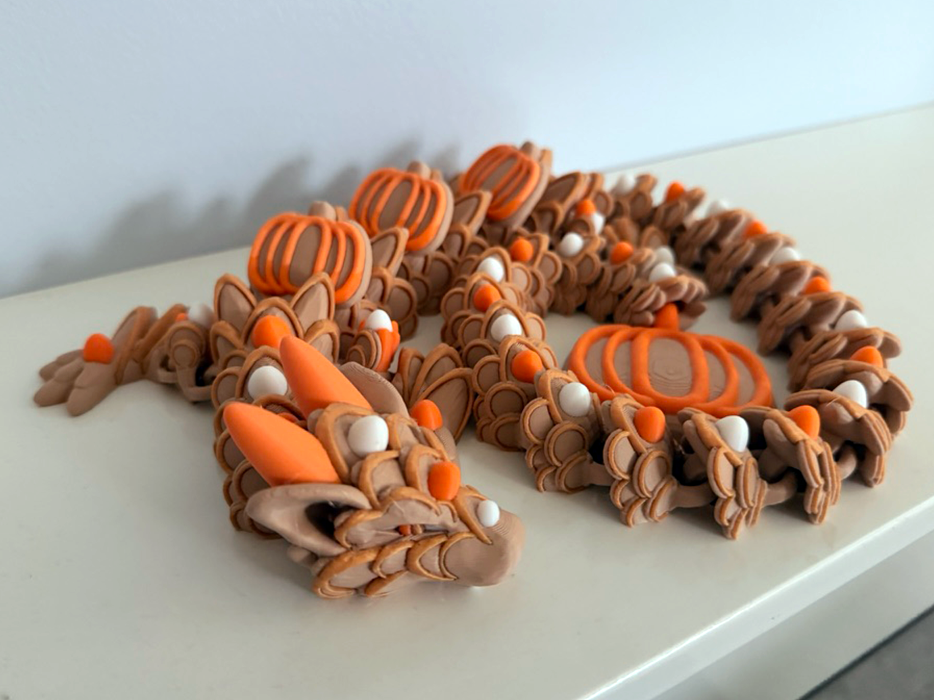 Cinderwing3D Pumpkin Spice Latte Dragon