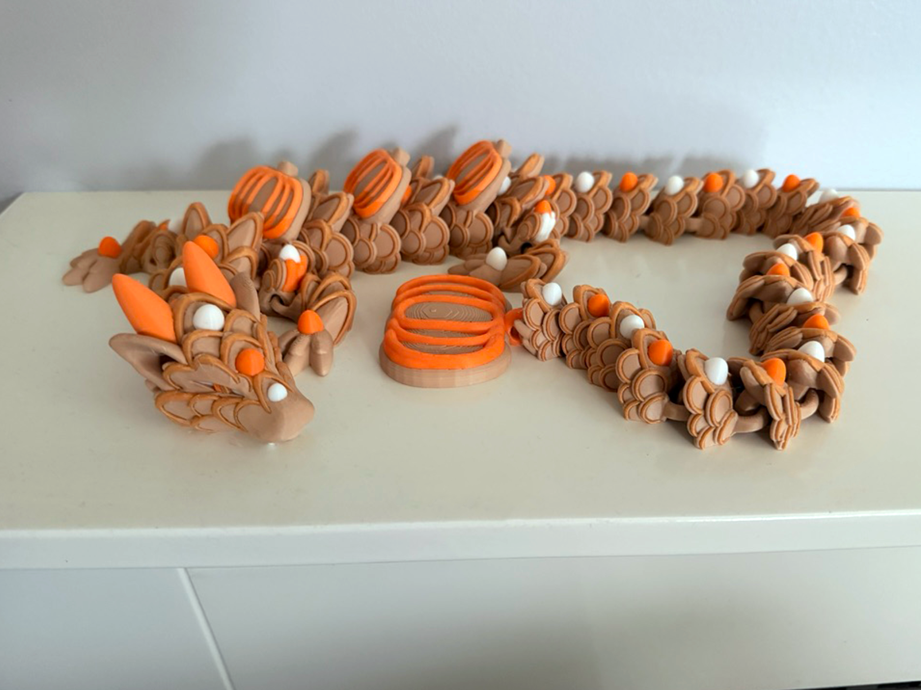 Cinderwing3D Pumpkin Spice Latte Dragon