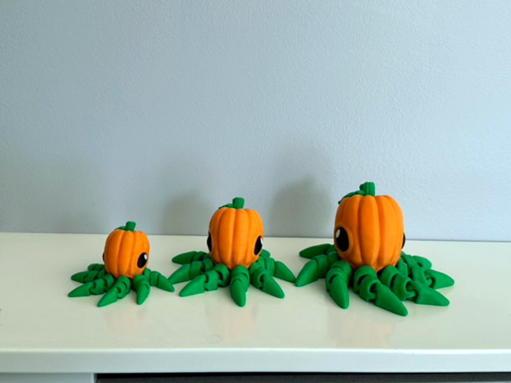 Cinderwing3D Pumpkin Octopus