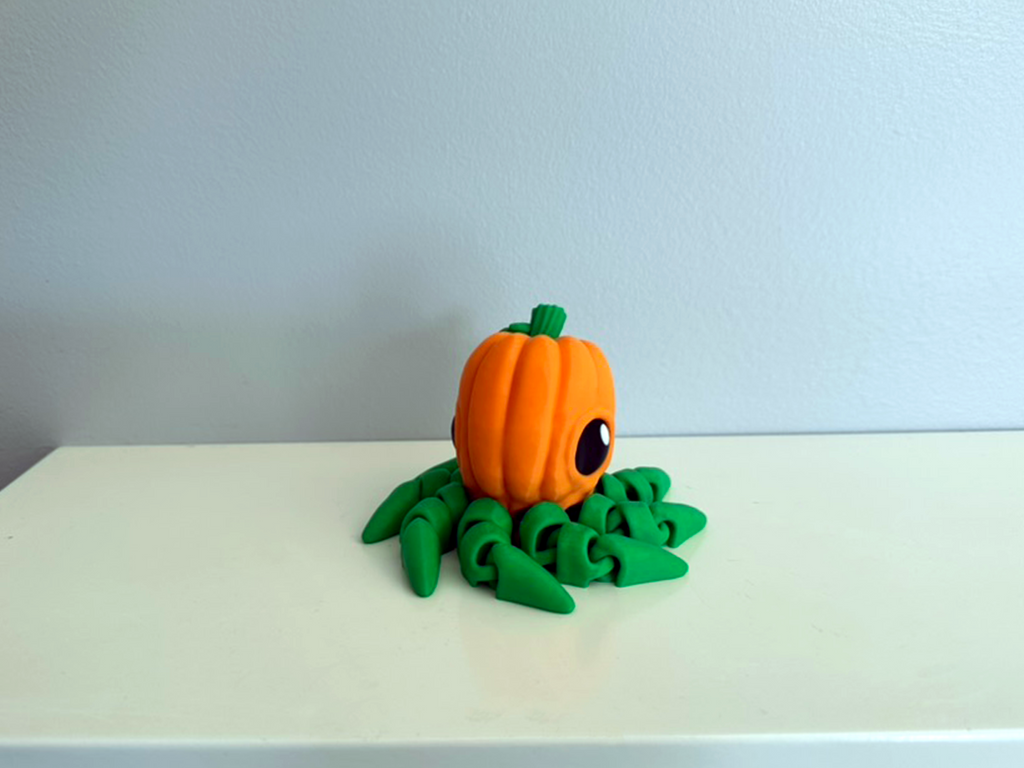 Cinderwing3D Pumpkin Octopus