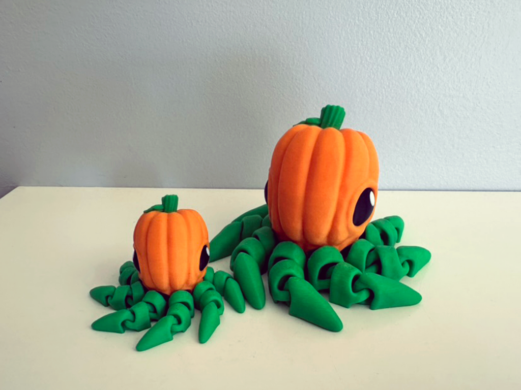 Cinderwing3D Pumpkin Octopus