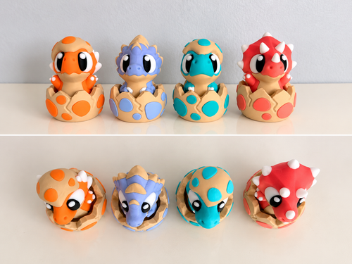 Baby Dino Egg Clickers