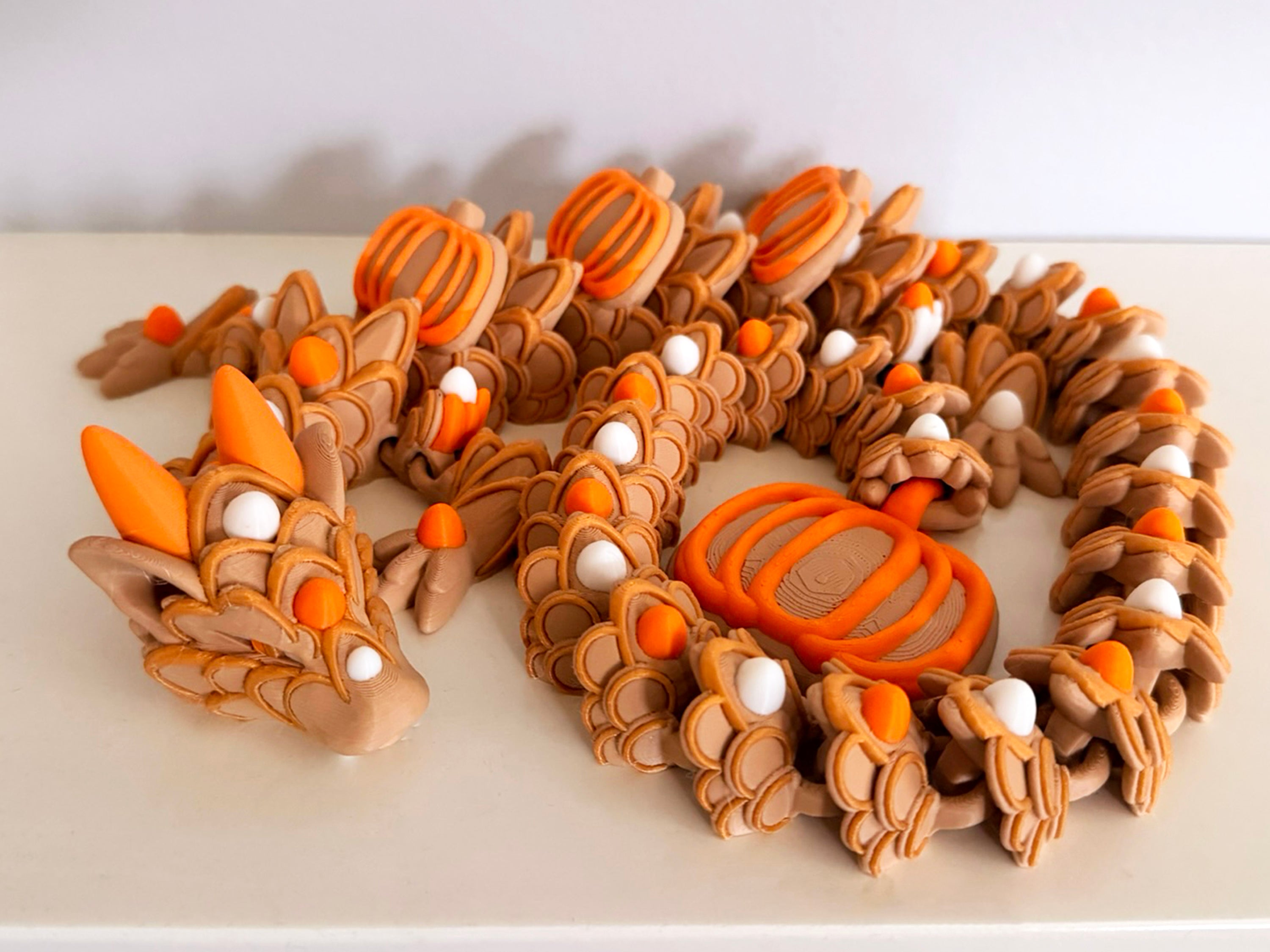 Cinderwing3D Pumpkin Spice Latte Dragon