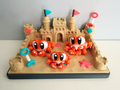 Flexi Crab and Sand Castle Playset