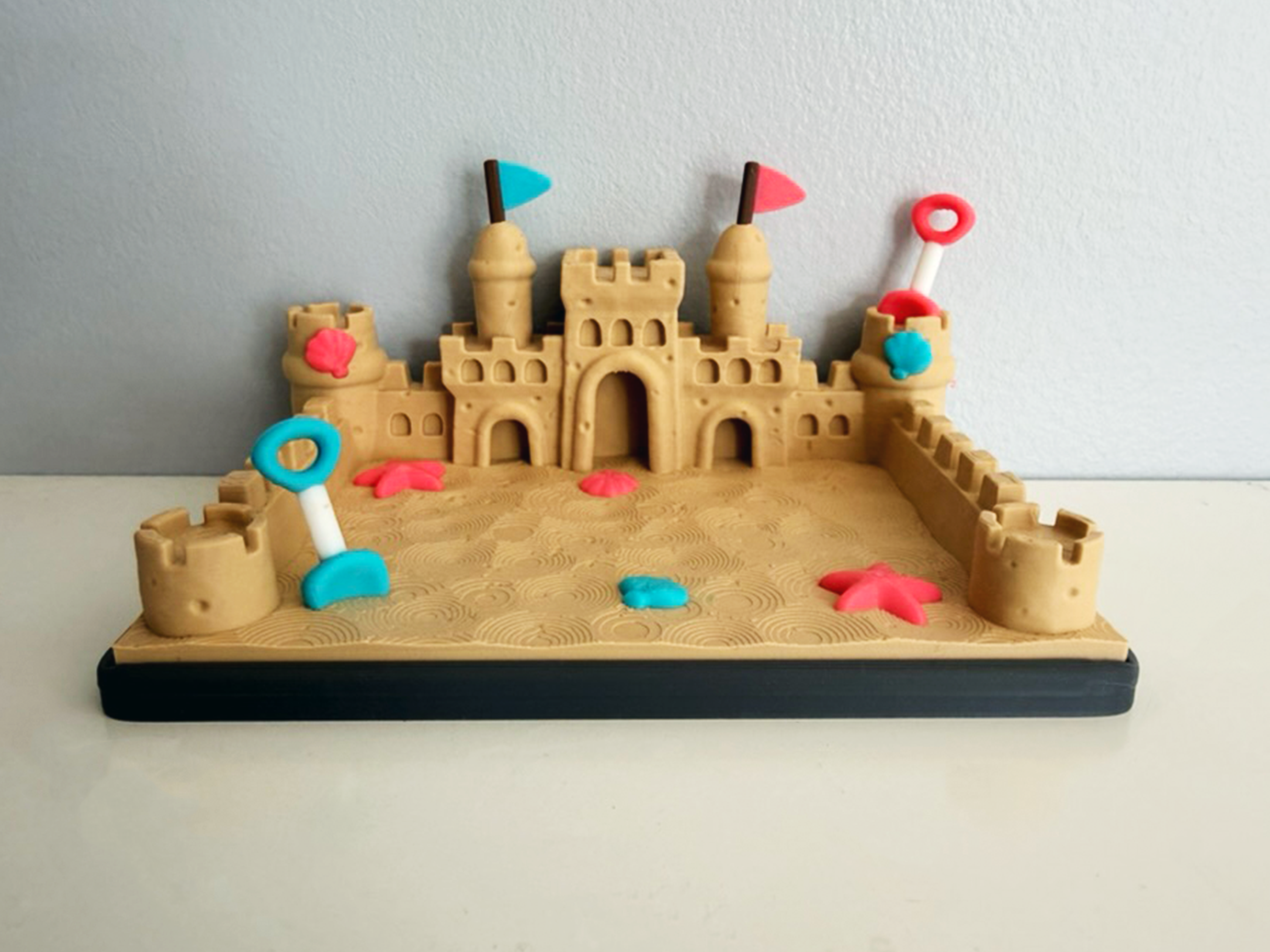 Flexi Crab and Sand Castle Playset