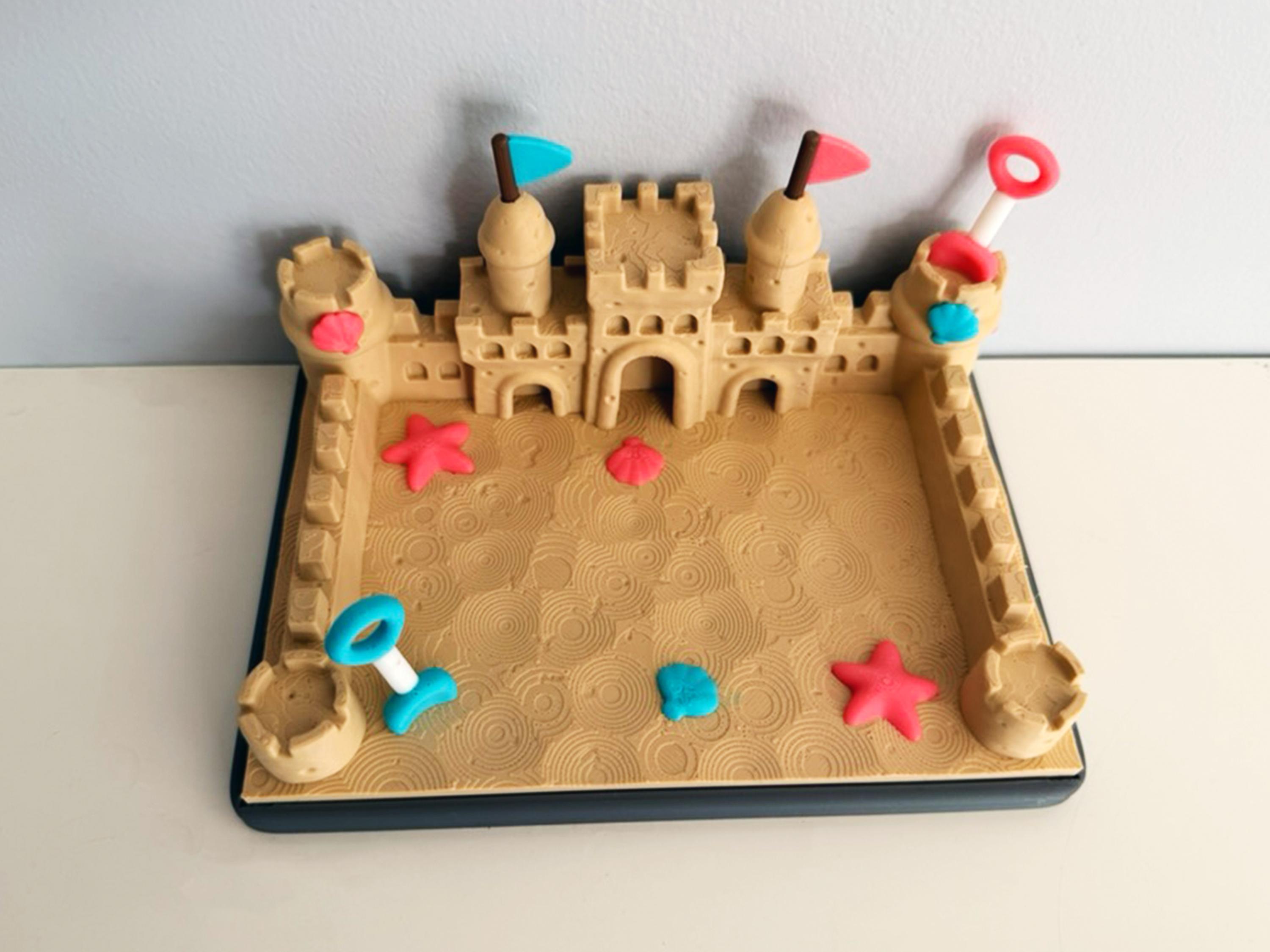 Flexi Crab and Sand Castle Playset