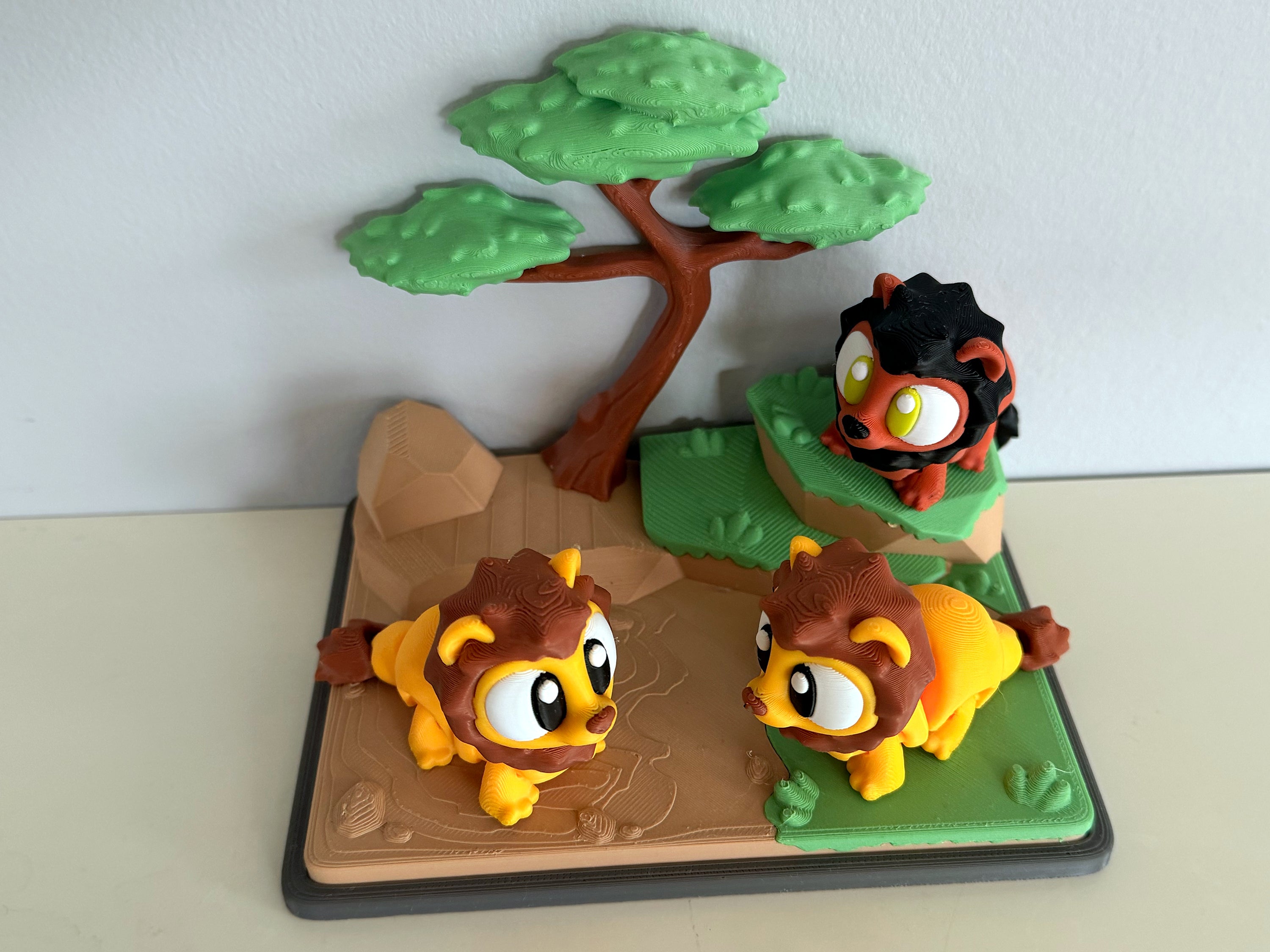 Flexi Lion Pride Figures and Playlet