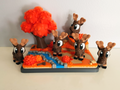 Flexi Moose and Autumn Woodlands Playset