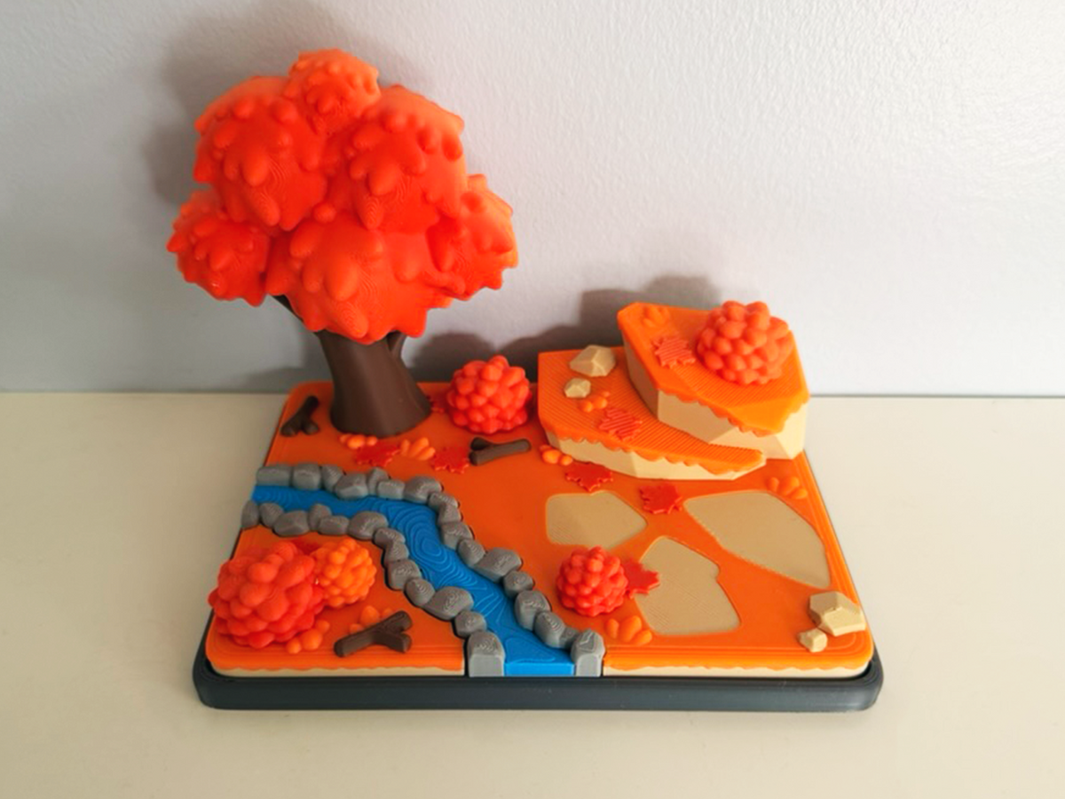 Flexi Moose and Autumn Woodlands Playset