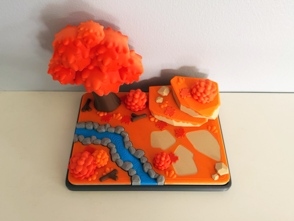 Flexi Moose and Autumn Woodlands Playset