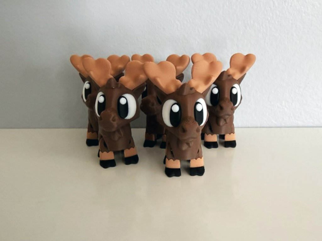 Flexi Moose and Autumn Woodlands Playset