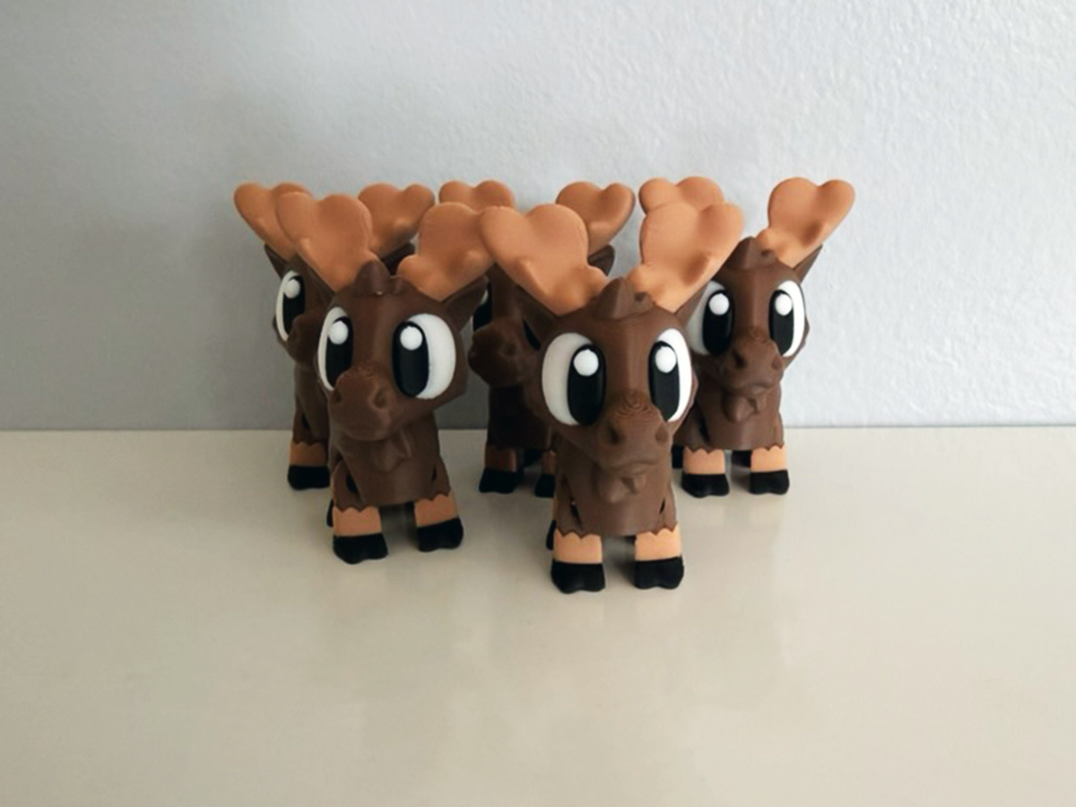 Flexi Moose and Autumn Woodlands Playset