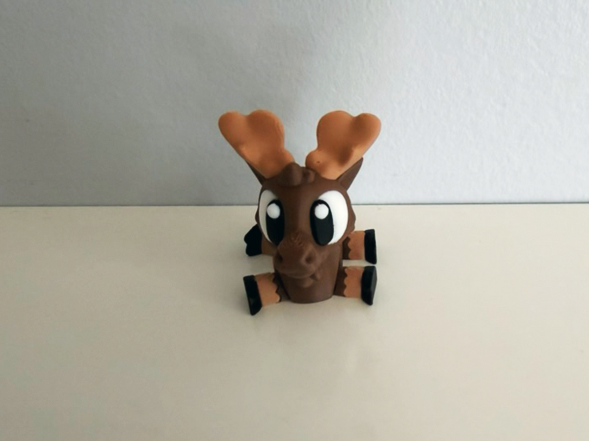 Flexi Moose and Autumn Woodlands Playset