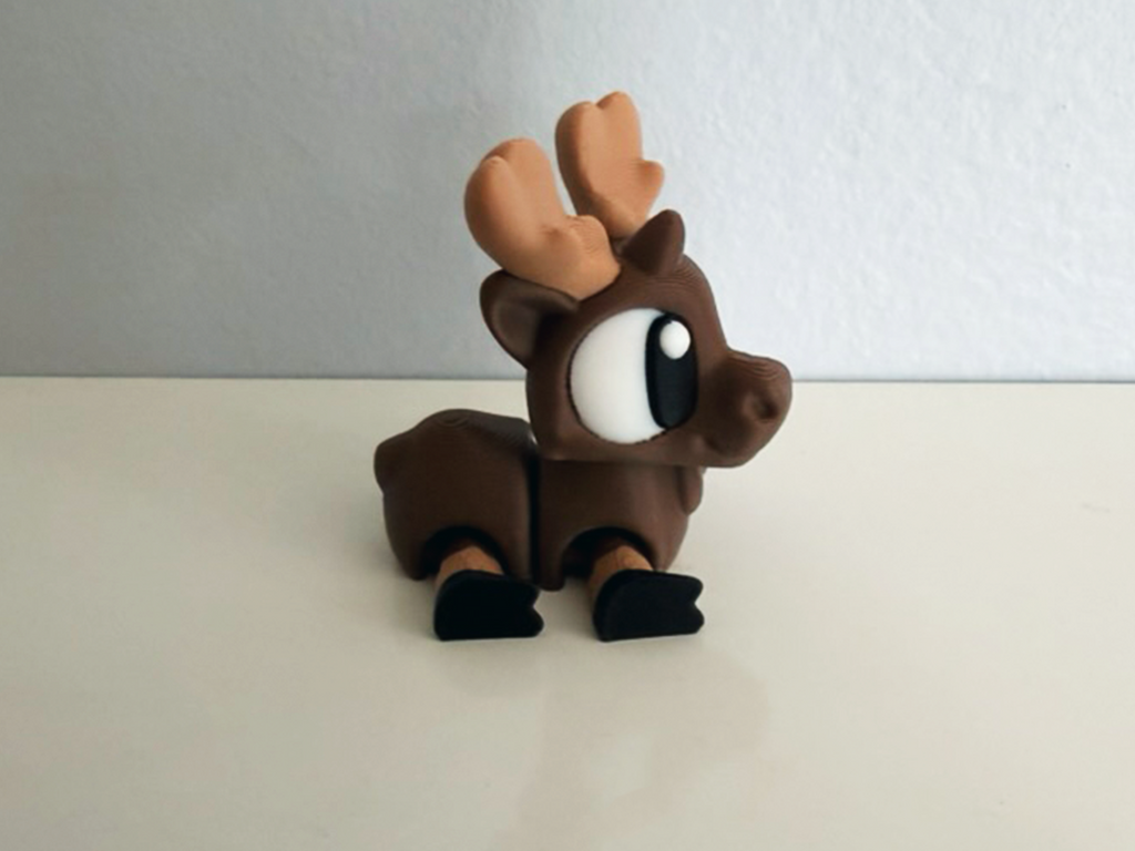 Flexi Moose and Autumn Woodlands Playset