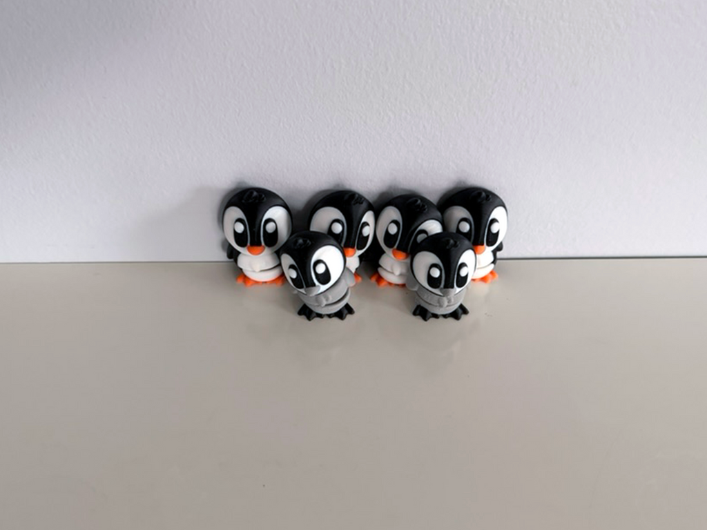 Flexi Penguins and Glacier Playset