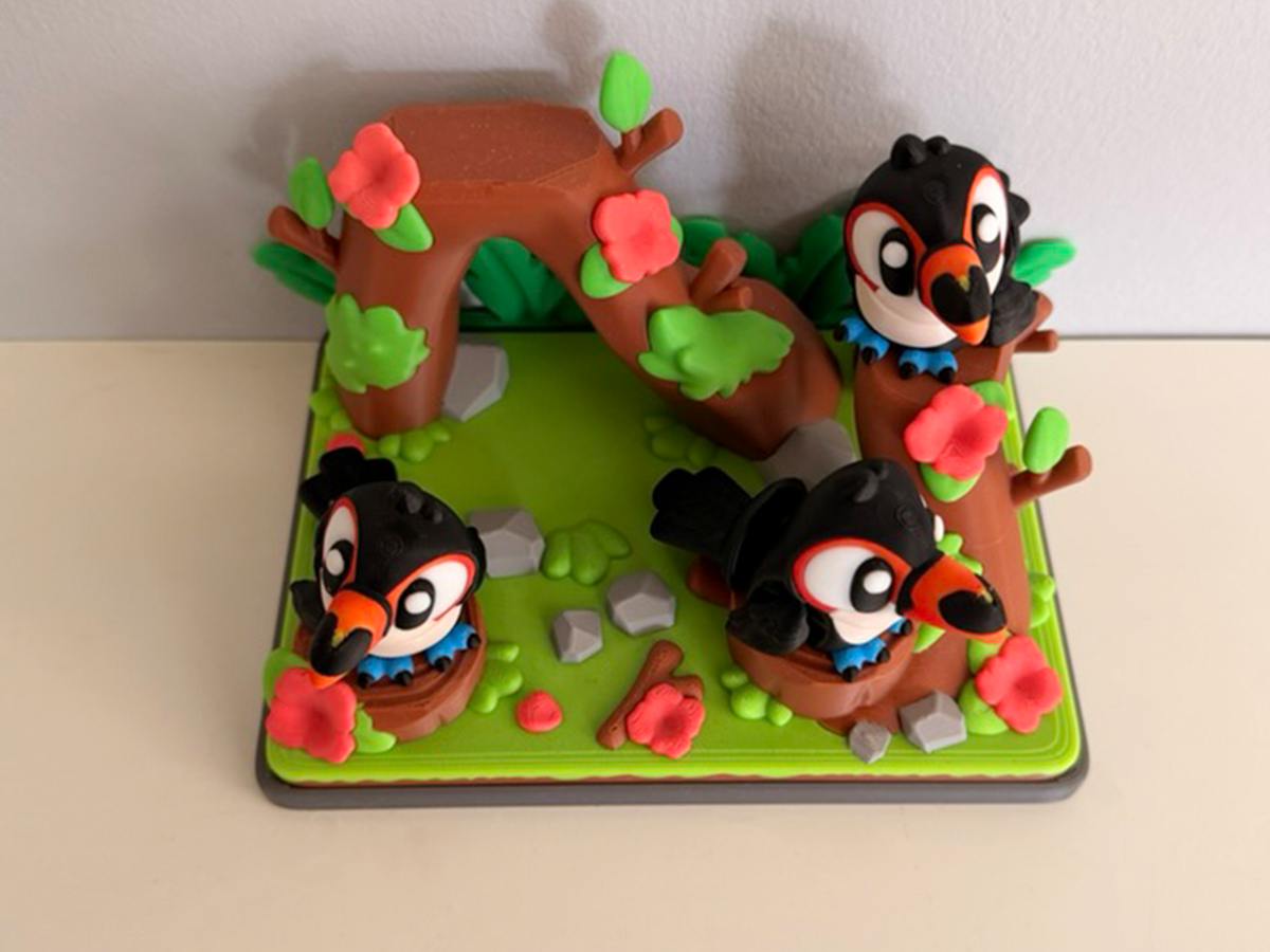 Flexi Toucan and Jungle Park Playset
