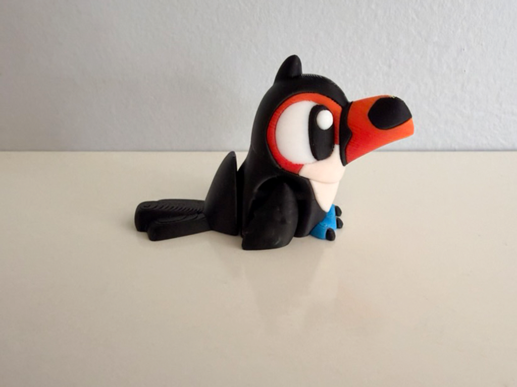 Flexi Toucan and Jungle Park Playset