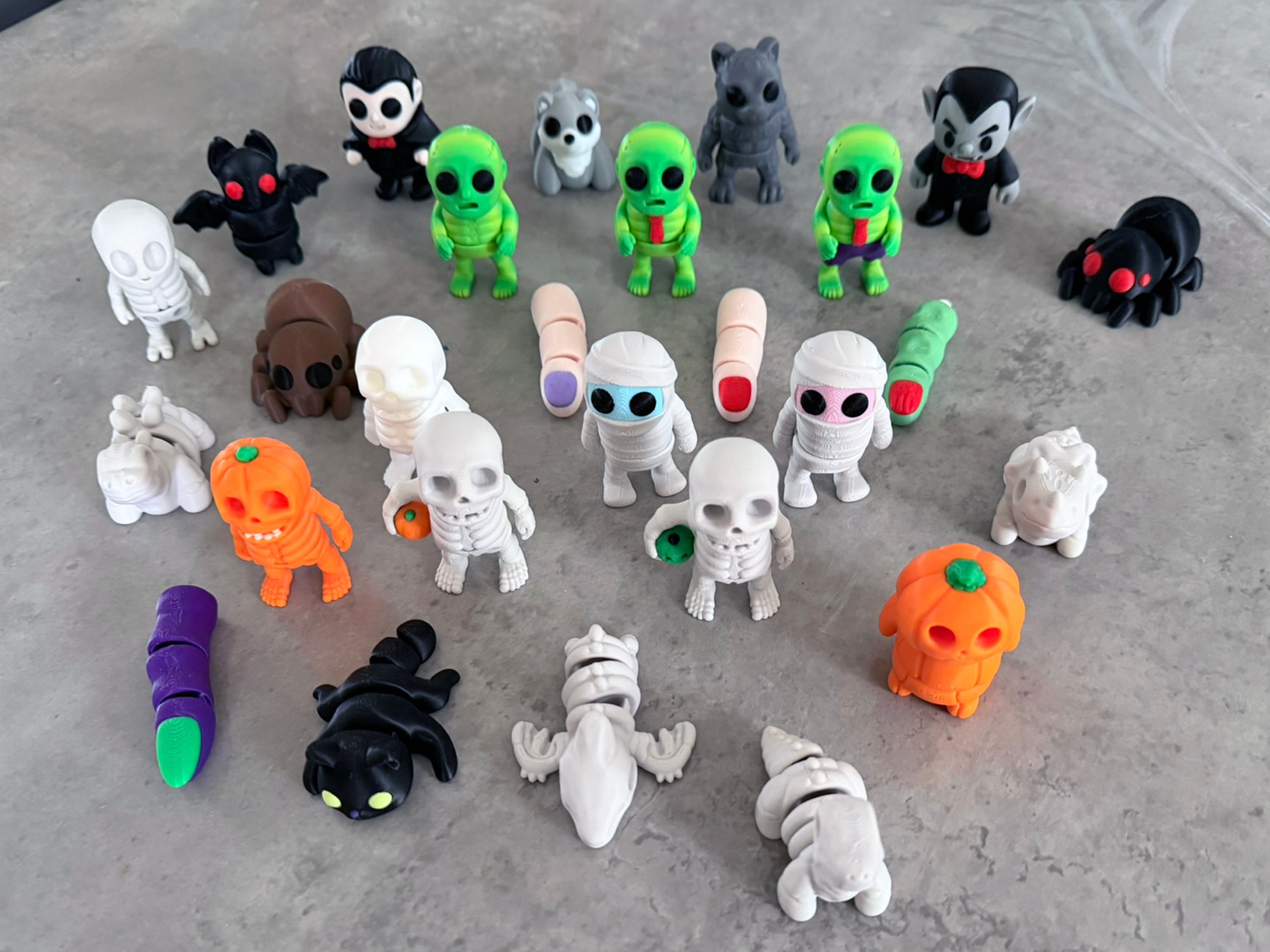 Halloween Flexi Figures