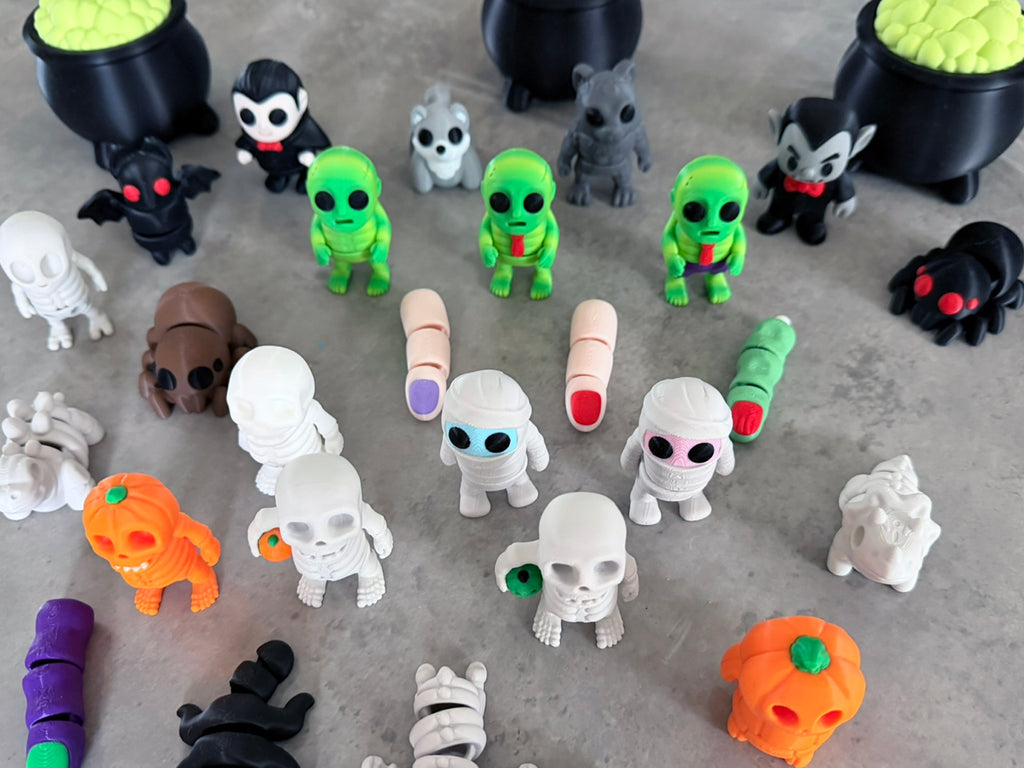 Halloween Flexi Figures