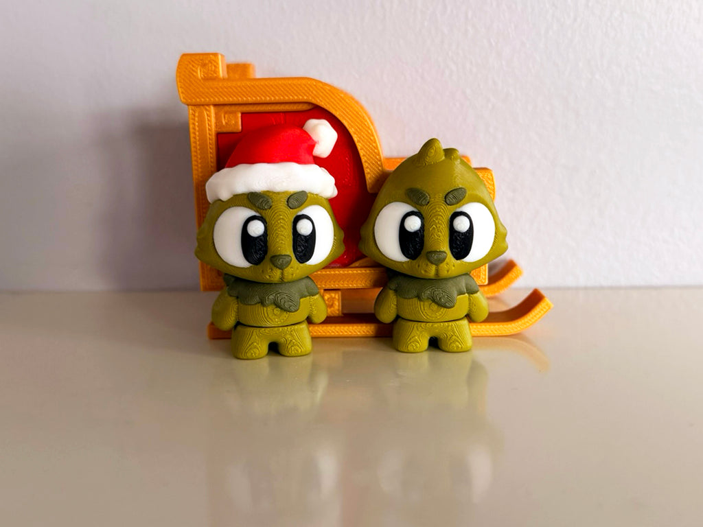 Ho Ho Holiday Sleigh Flexi Figures