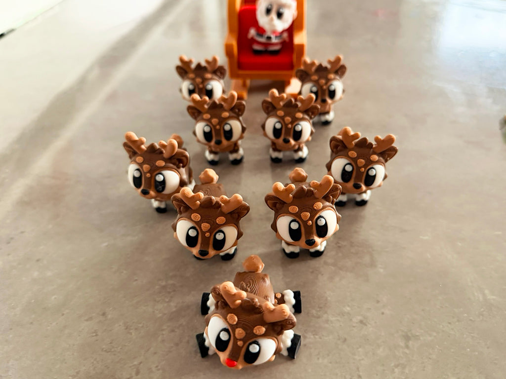 Ho Ho Holiday Sleigh Flexi Figures