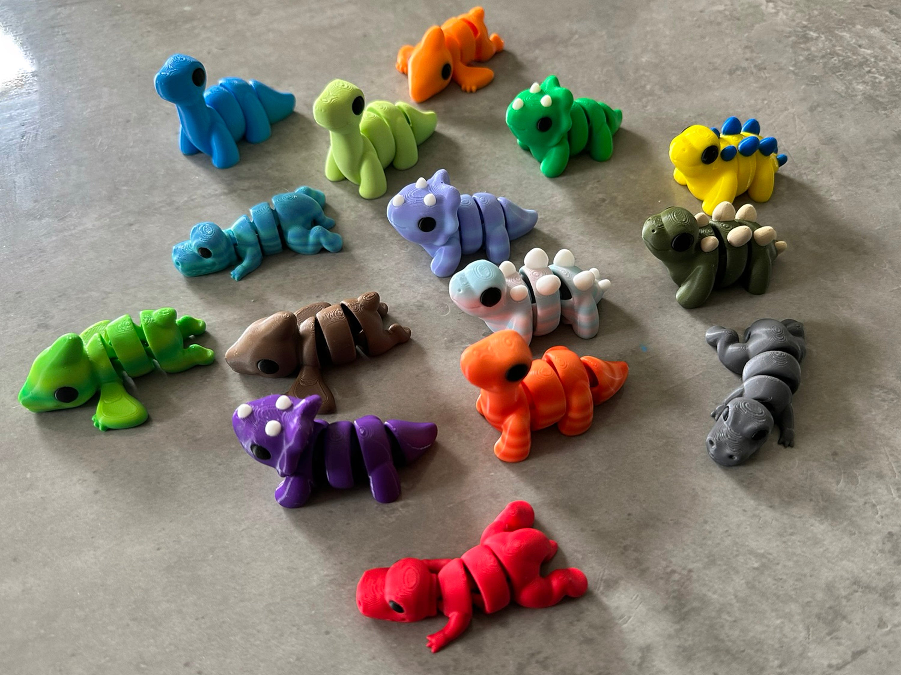 Jurassic Dino Fidget Set
