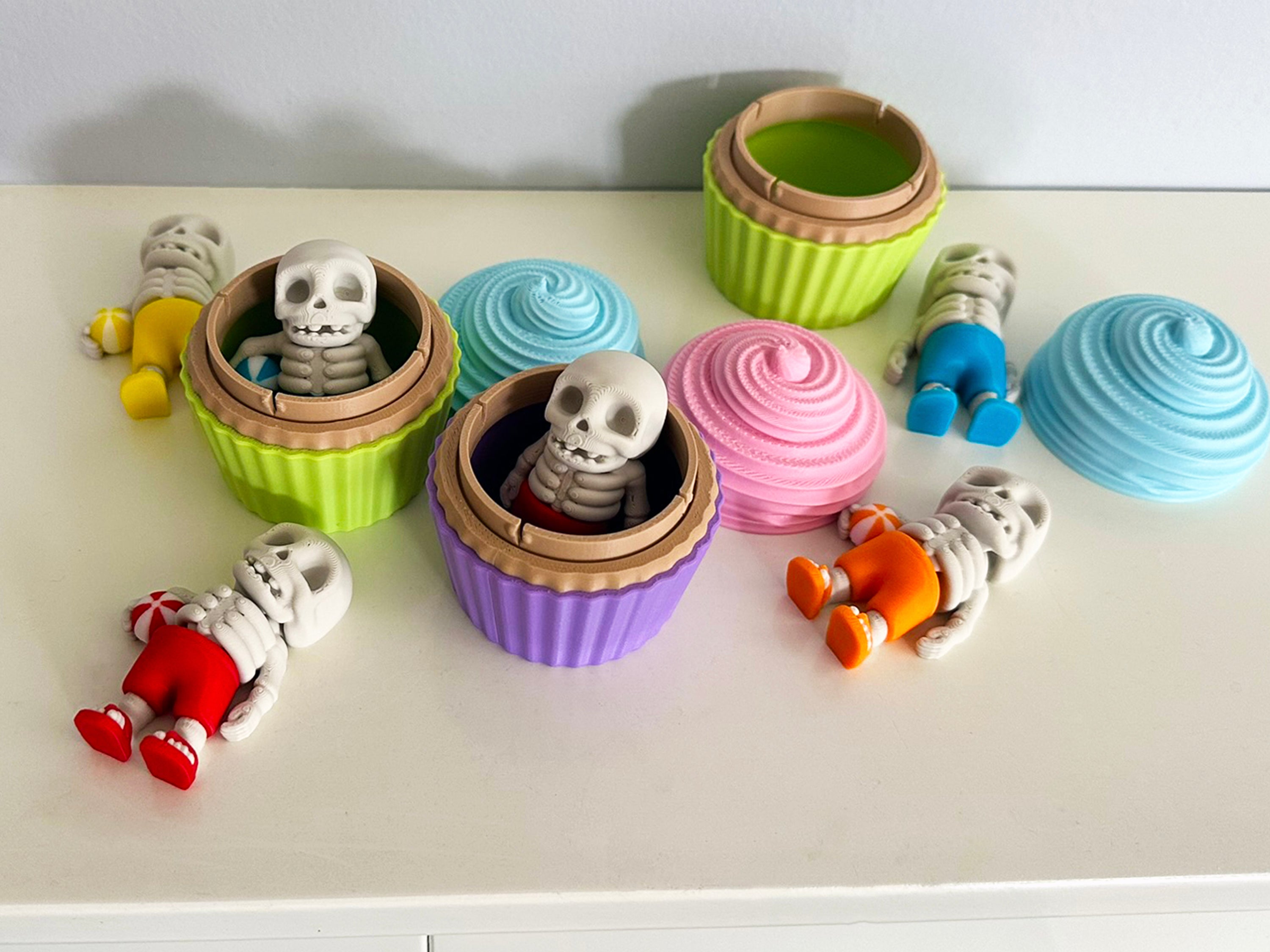 Summer Skeleton Fidget Set