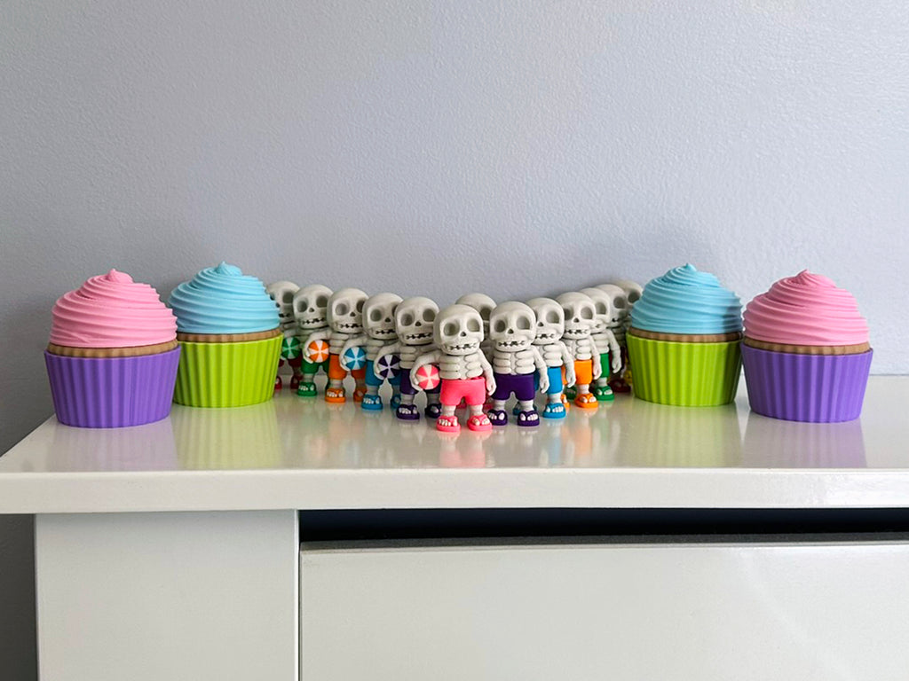 Summer Skeleton Fidget Set