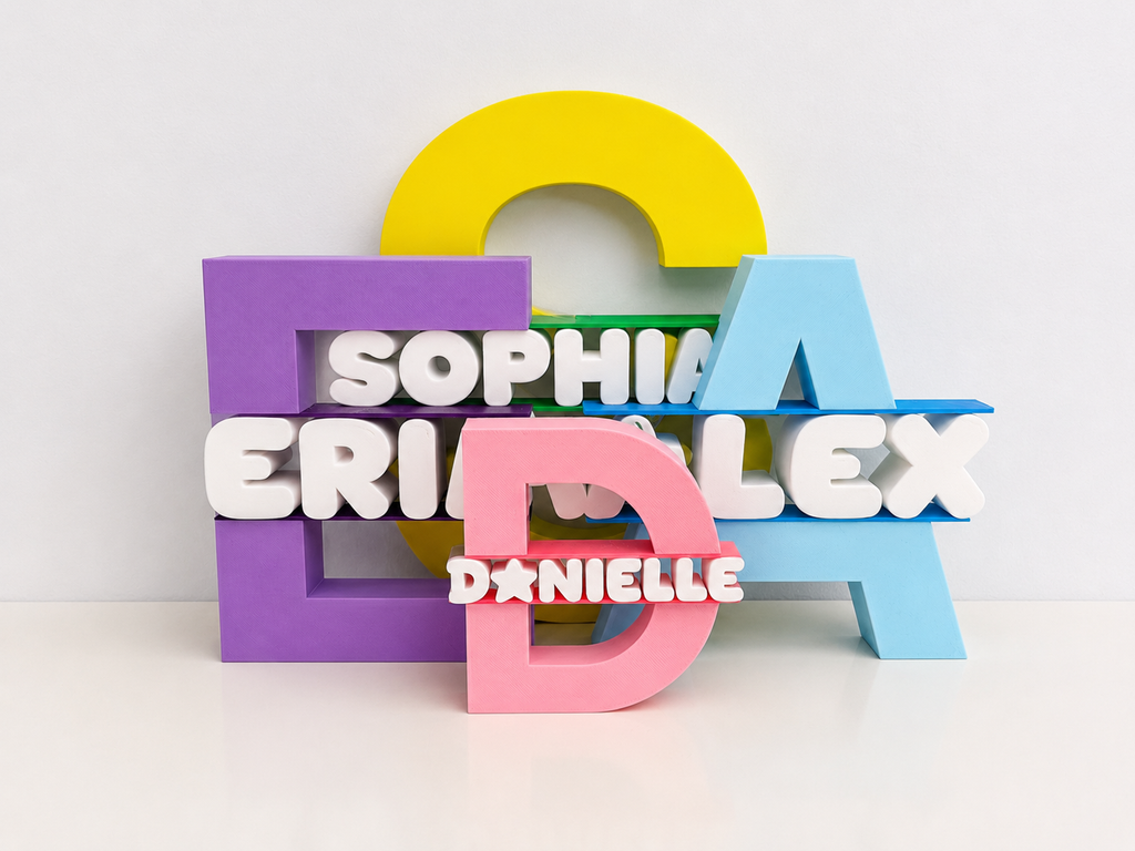 Personalised Nursery Monogram