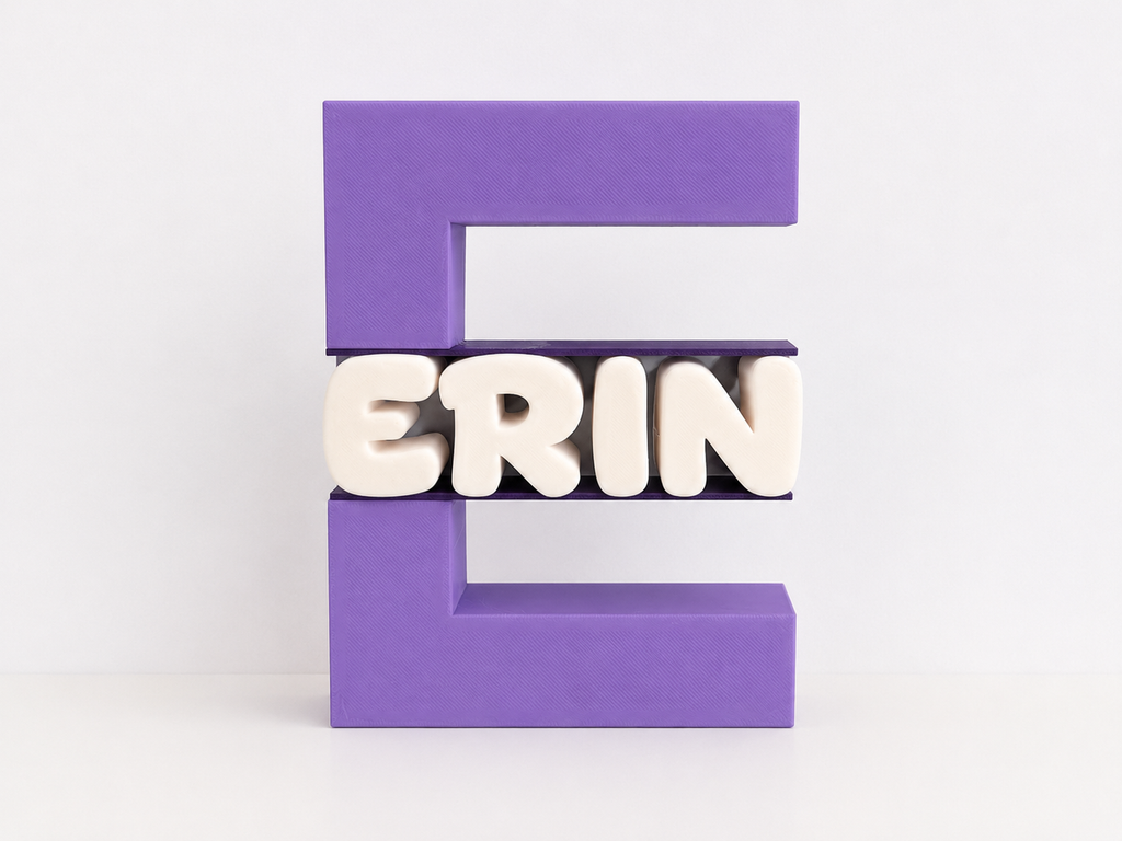 Personalised Nursery Monogram