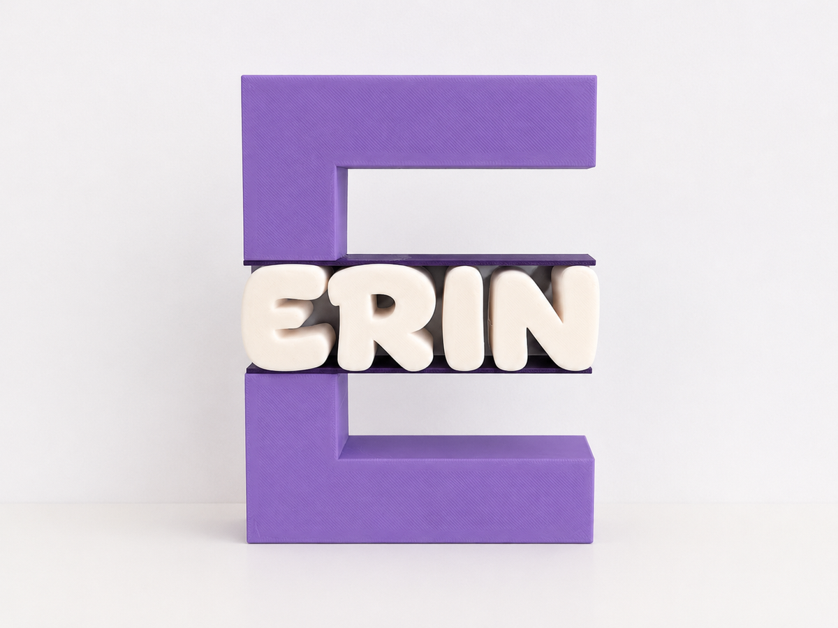 Personalised Nursery Monogram