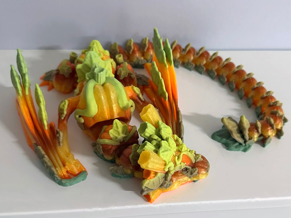 Cinderwing3D Pumpkin Dragon