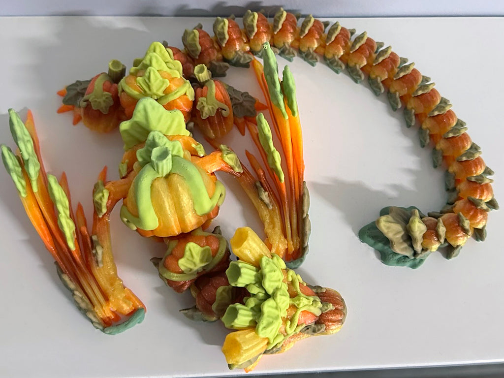 Cinderwing3D Pumpkin Dragon