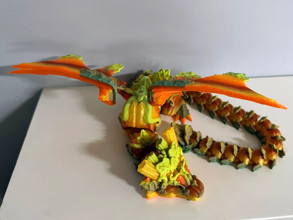 Cinderwing3D Pumpkin Dragon