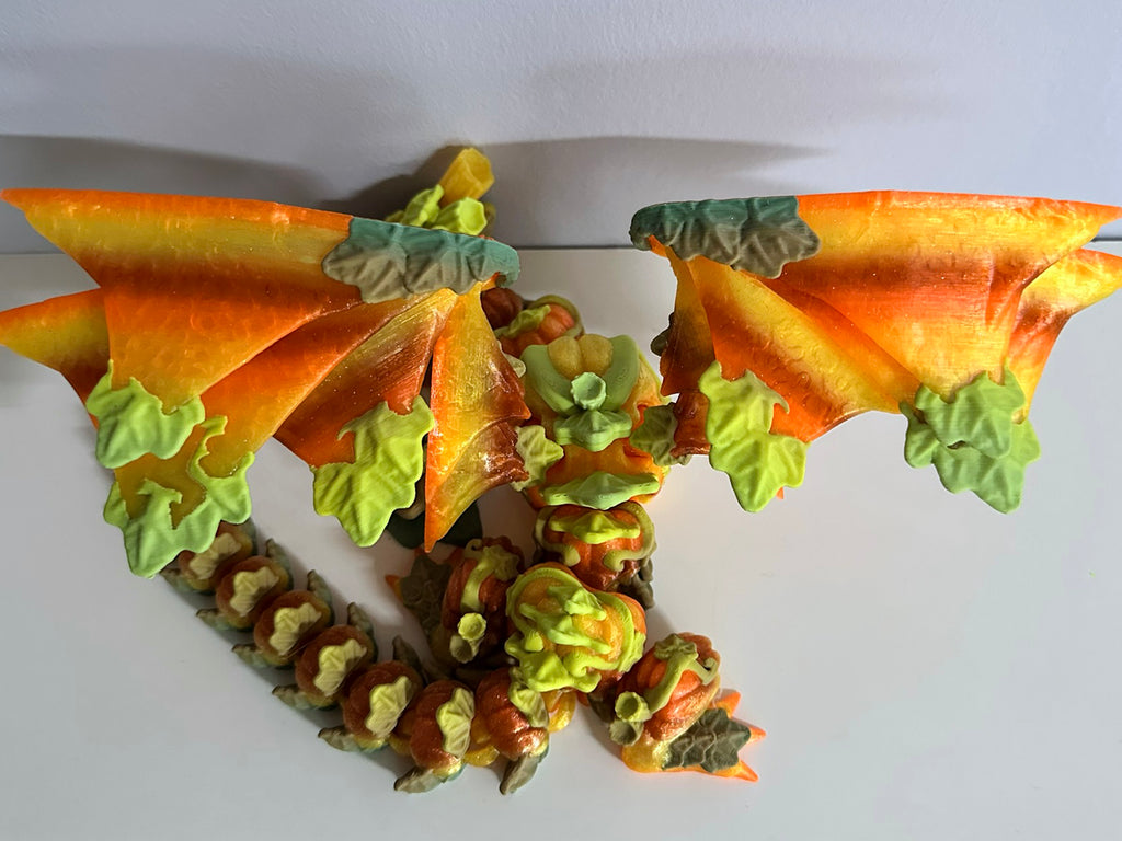Cinderwing3D Pumpkin Dragon